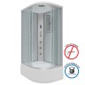 Душевая кабина Niagara Classic NG-2310-14LF (120х80х215) высокий поддон(40см),стекло матовое,4 места