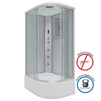 Душевая кабина Niagara Classic NG-2310-14LF (120х80х215) высокий поддон(40см),стекло матовое,4 места