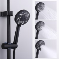 Душевая система Splenka для ванны и душа S52.24.06 Черный