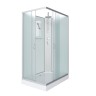 Душевая кабина Niagara Classic NG-43975-14QBKT (90х70х210) низкий поддон(13см),стекло матовое,3 места