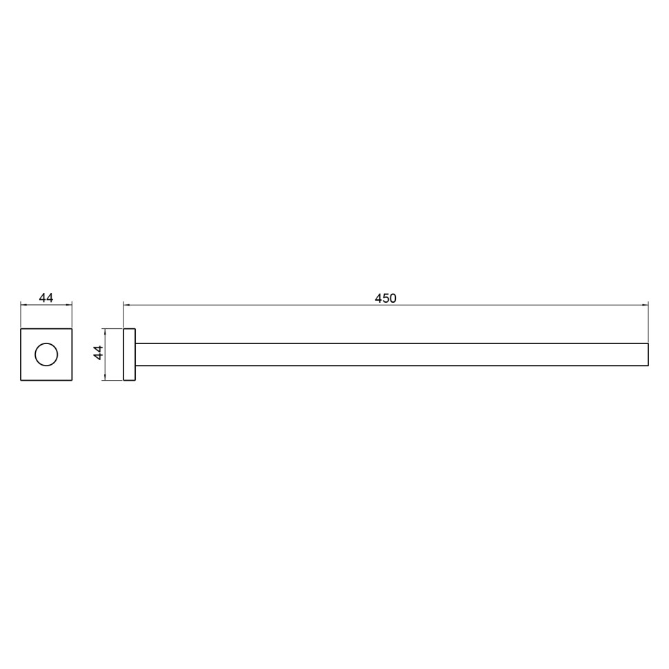 Полотенцедержатель Timo Selene 17055/17 золото матовое