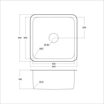 Мойка EMAR EMB-127A EMB-127A PVD Nano Dark