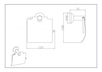 Бумагодержатель 78307