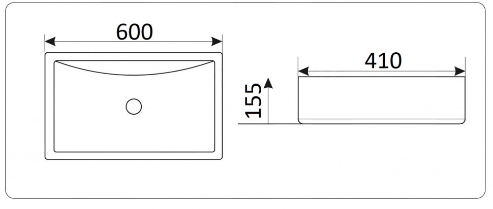 Умывальник CeramaLux 9121