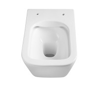 Унитаз подвесной MILLEAU CONT 205 белый глянец, безободковый, с микролифтом