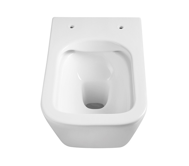 Унитаз подвесной MILLEAU CONT 205 белый глянец, безободковый, с микролифтом