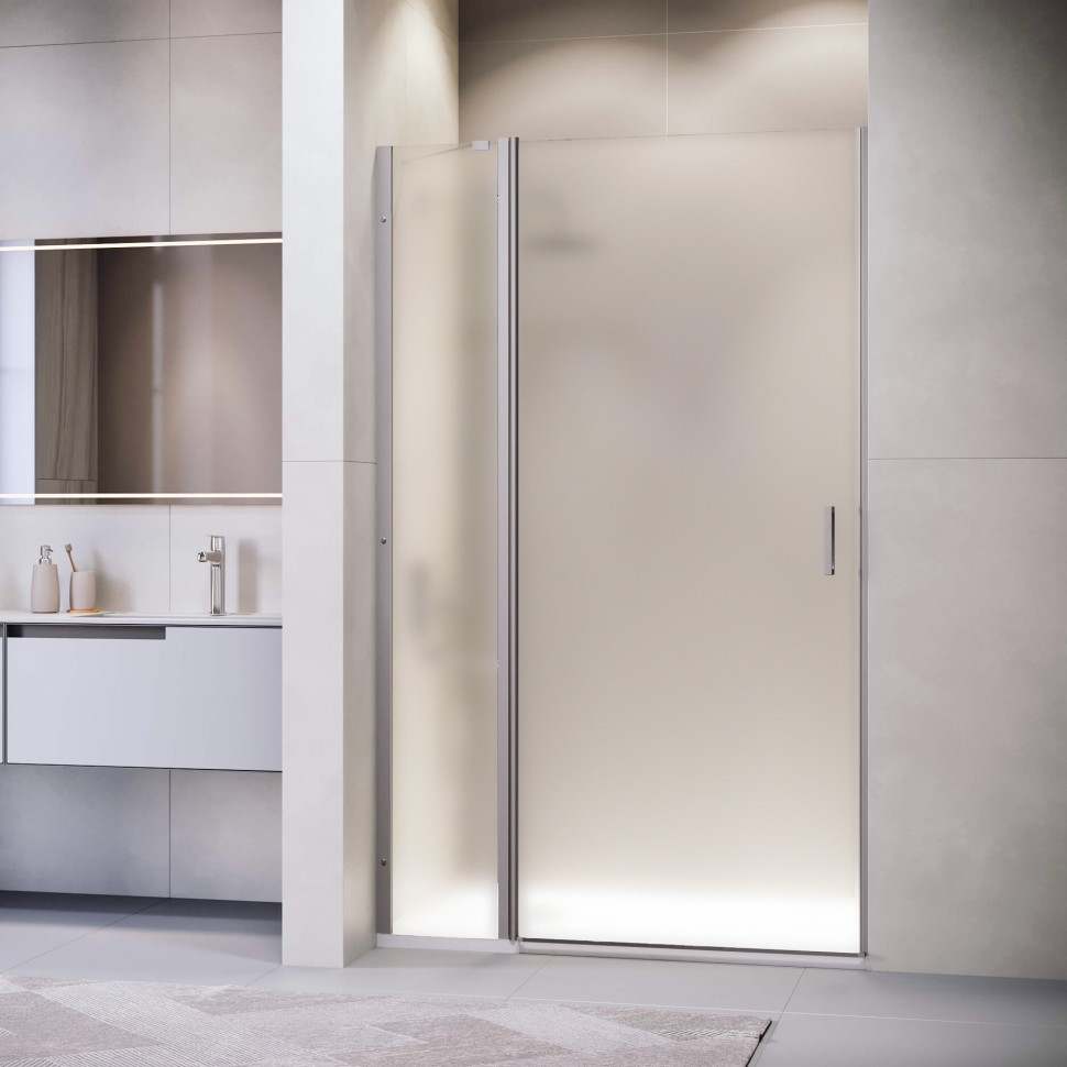 Душевая дверь RGW LE-004Gr (Матовое-Сатинат, 1000)