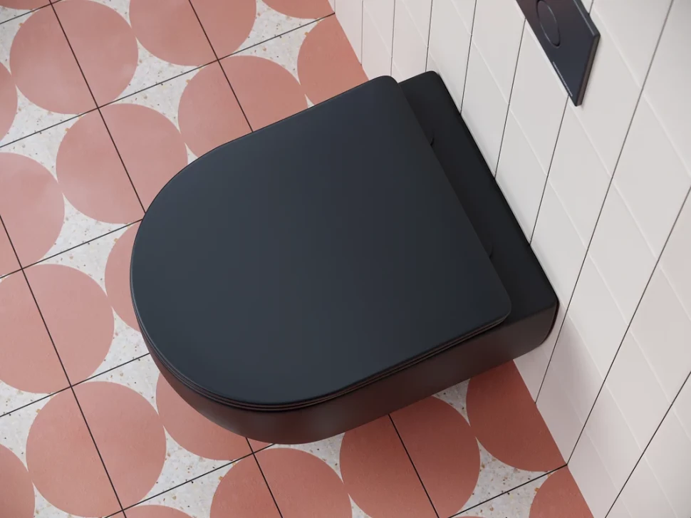 Подвесной унитаз PLAY Rimless CN3001MB