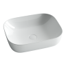 Умывальник чаша накладная прямоугольная Element 505x405x140мм
