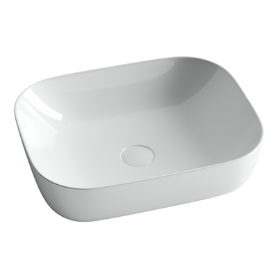 Умывальник чаша накладная прямоугольная Element 505x405x140мм