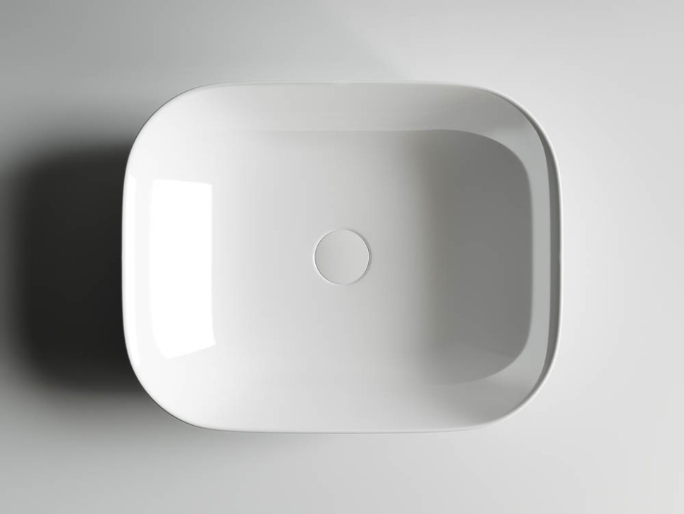 Умывальник чаша накладная прямоугольная Element 505x405x140мм