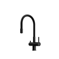 Смеситель для кухни SANCOS Lucia с возможностью подключения фильтра для воды, цвет матовый черный, арт. SC4004MB