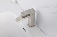 Смеситель ABBER Wasserfall AF8610SP для раковины, сатин