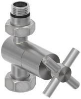 Вентиль прямой крест (G 1/2" НР х G 3/4" НГ)