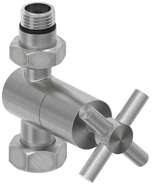 Вентиль прямой крест (G 1/2" НР х G 3/4" НГ)