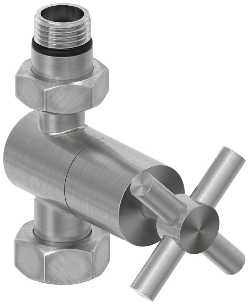 Вентиль прямой крест (G 1/2" НР х G 3/4" НГ)