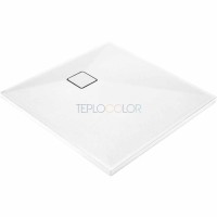 Душевой поддон из гранита, квадратный, 90x90 см