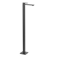 AQM6811MB Savona Смеситель для напольной раковины (монт. часть в комплекте), черный матовый