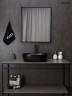 Раковина Gid Bm9026b 53370 накладная черная матовая 48x35x13.5