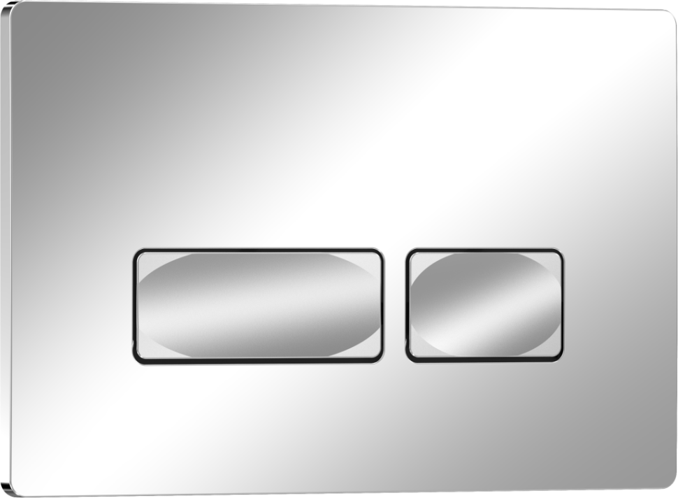Кнопка смыва IBERICA BLANCA ESTI-R ABS-пластик, хром глянцевый (IB.B021.003.002)