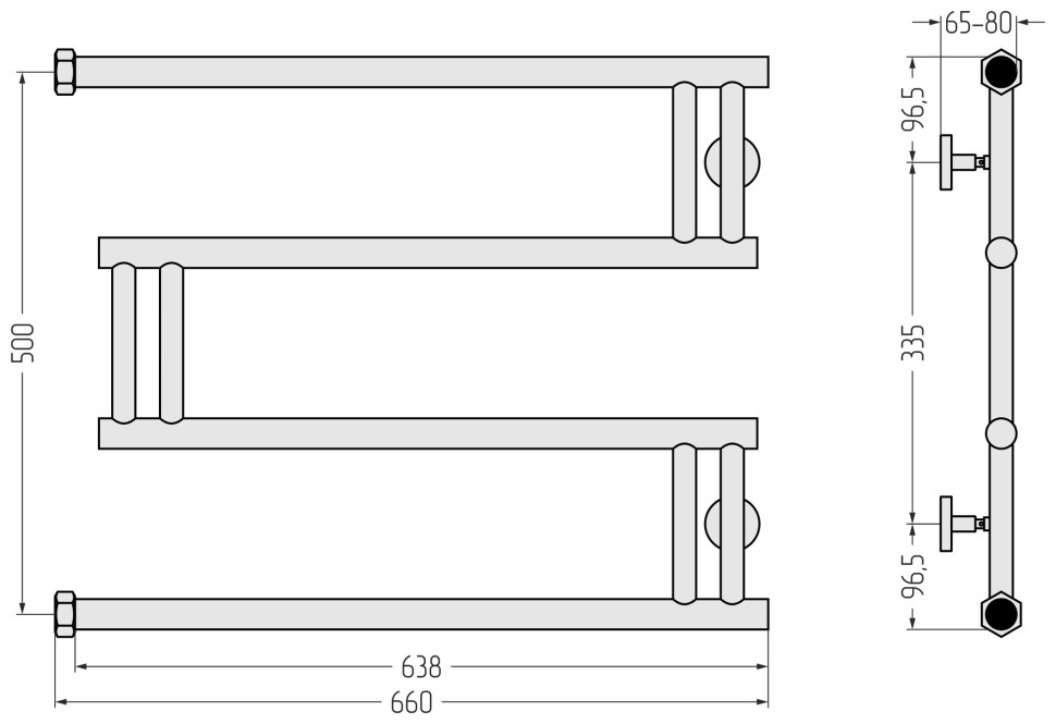 High-Tech+ model "M" 500х650