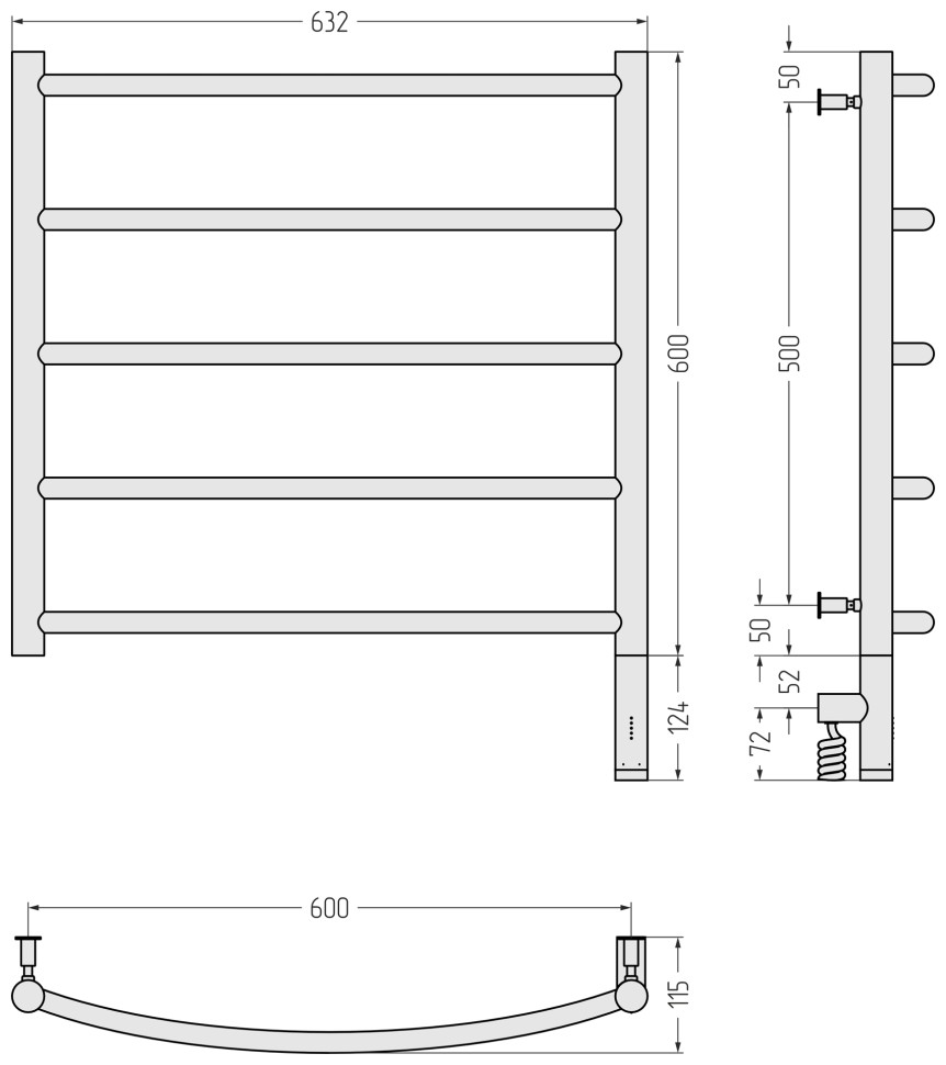Галант 3.0 600х600 МЭМ правый