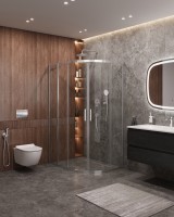 Душевой уголок CEZARES MOLVENO-RH-2-110/90-C-Cr-IV