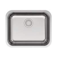 Мойка VELLO 53 UNI, нерж. сталь, VE53-BS, брашированная нерж. сталь, 533х433мм, Paulmark