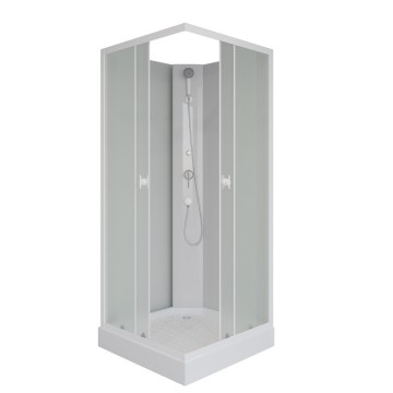 Душевая кабина Niagara Promo P90/13Q/MT/BK (90х90х200) 3 места