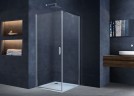Душевой уголок Альфа (Alpha) VSR-3ALP9090CL, 900*900, хром, стекло прозрачное