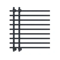 Полотенцесушитель водяной Veconi Tufo, 70/10/80, графит