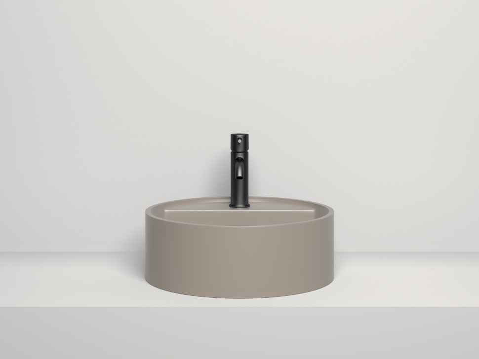 Раковина накладная ARMONIA TOP 02 450х450х160 S-Stone Матовое