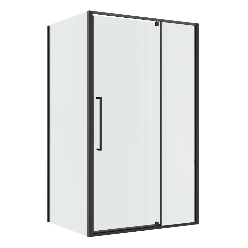 Душевое ограждение Niagara Nova NG-35-12AGR-A80GR-34 (120х80х195) прямоугольник,распашная,графит,стекло прозрачное,2 места
