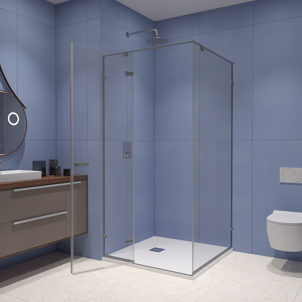 Душевой уголок RGW SV-030Gg (Прозрачное, 1000x1000)