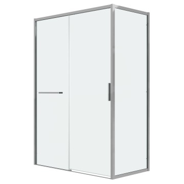 Боковая стенка Grossman Style 200.K33.05.70.10.00 (70х195) хром,стекло прозрачное, 1 место