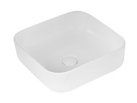 Раковина накладная MILLEAU Miel MU0083-GW (белый глянец)