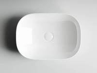 Умывальник чаша накладная прямоугольная Element 455x325x135мм