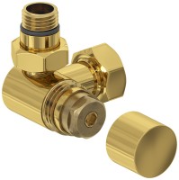 Вентиль 3D левый под шестигранник (G 1/2" НР х G 3/4" НГ)