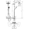 Душевая система Hansgrohe Croma E хром (27630000)