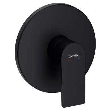 Смеситель для душа Hansgrohe Rebris E (внешняя часть) 72668670 черный матовый