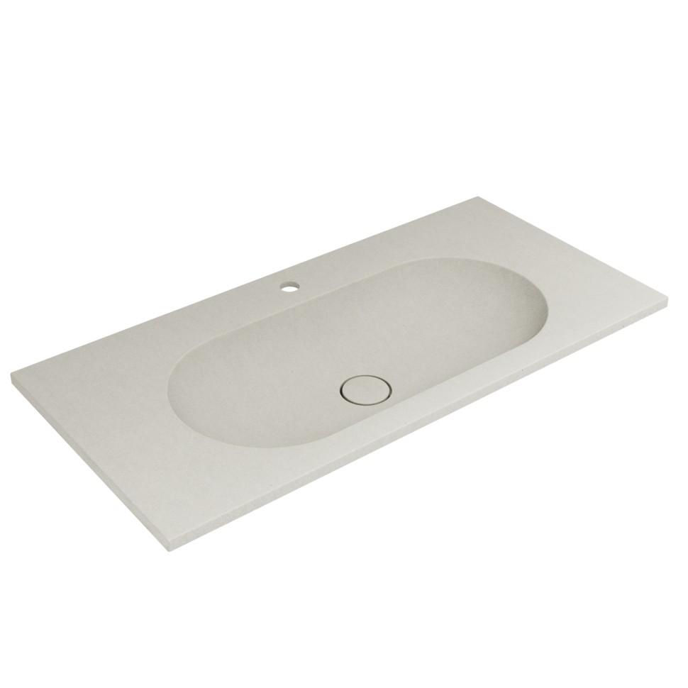 Раковина VCB-4H100J из кварца, цвет жасмин