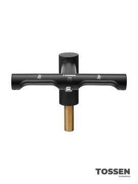 TOSSEN LS 1702 MB - смеситель с сушилкой для рук (бесщеточный мотор) (коллекция «Матовый чёрный»)
