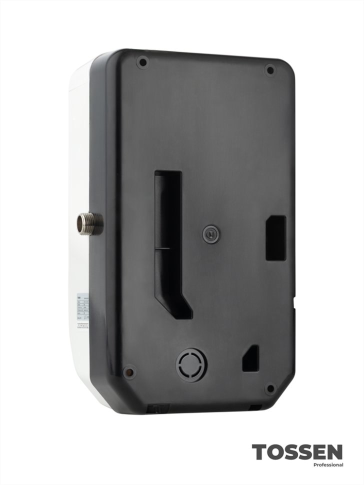 TOSSEN LS 1702 MB - смеситель с сушилкой для рук (бесщеточный мотор) (коллекция «Матовый чёрный»)