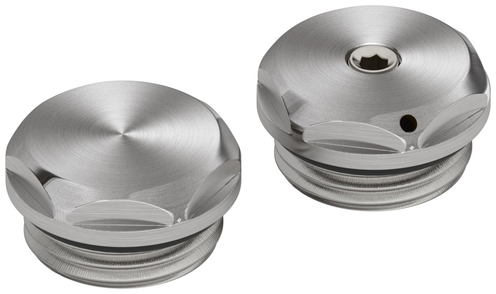 Спускной клапан с заглушкой d 25 мм (G 1/2" НР)