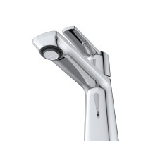 Смеситель для раковины без донного клапана CEZARES LUX-LS-01-W0