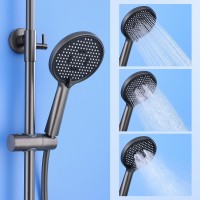 Душевая система Splenka для ванны и душа S41.24.09 Графит