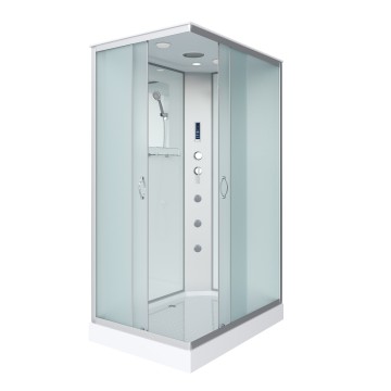 Душевая кабина Niagara Classic NG-43975-14QF (90х70х215) низкий поддон(13см),стекло матовое,3 места