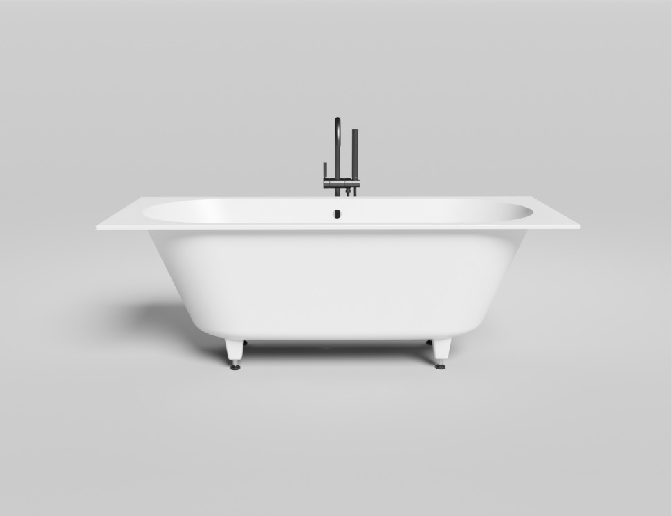 Ванна встраиваемая ORNELLA AXIS 170x70 покраска по RAL полностью S-Sense Глянцевое 104613GF