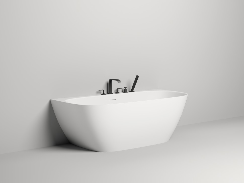 Ванна пристенная SOFIA WALL 180x85 S-Stone Матовое