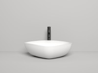 Раковина накладная GLORIA 06 покраска по RAL полностью 560х390х165 S-Sense Глянцевое